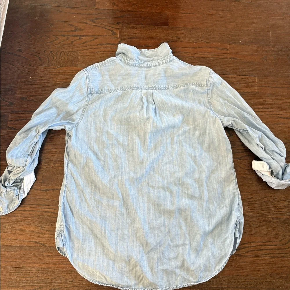 Vineyard Vines Light Blue Women's Top - Picture 4 of 4